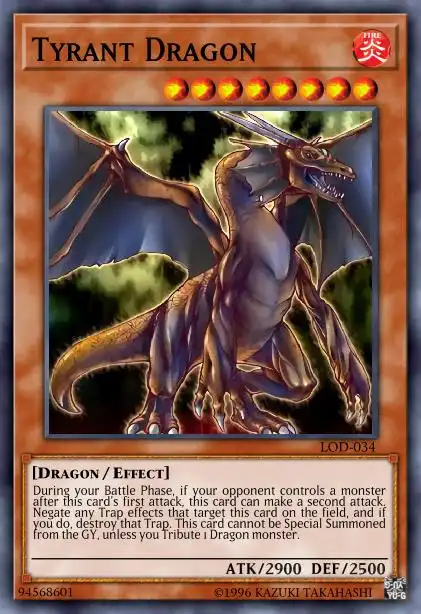 Edison Rulings for Tyrant Dragon